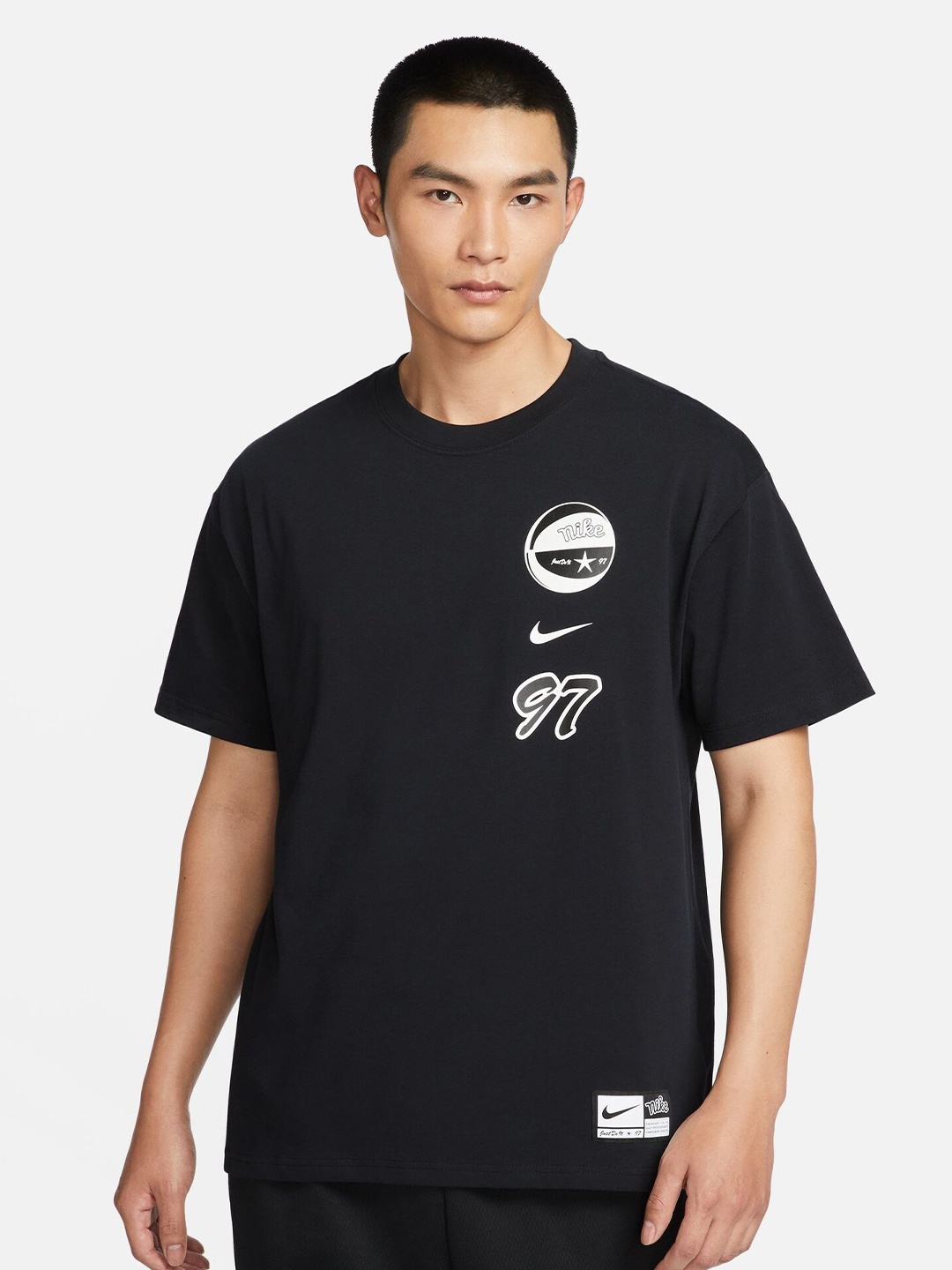 

Nike Men Max90 Basketball T-Shirt, Black