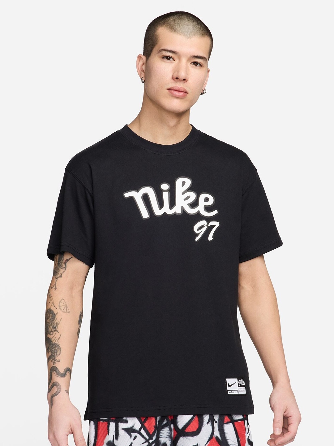 

Nike Men's Max90 Basketball T-Shirt, Black