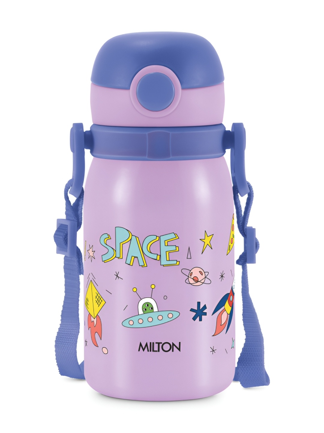 

Milton Kids Torque 450 Space Stainless Steel Water Bottle 460 ml, Purple