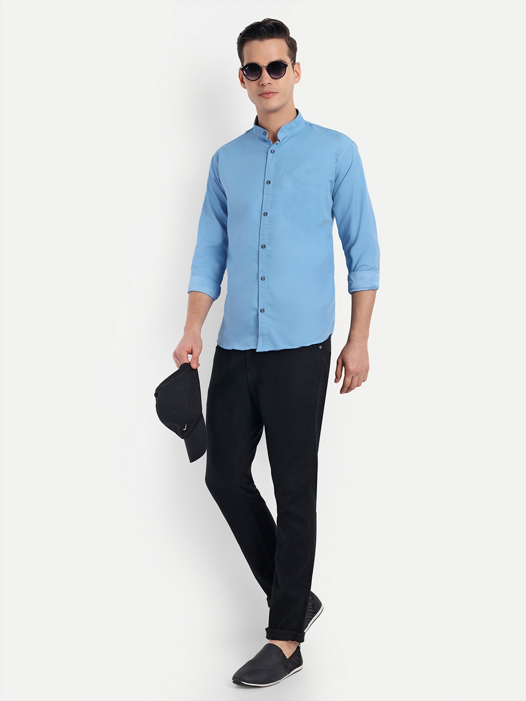 

S-LINE Classic Opaque Casual Shirt, Blue