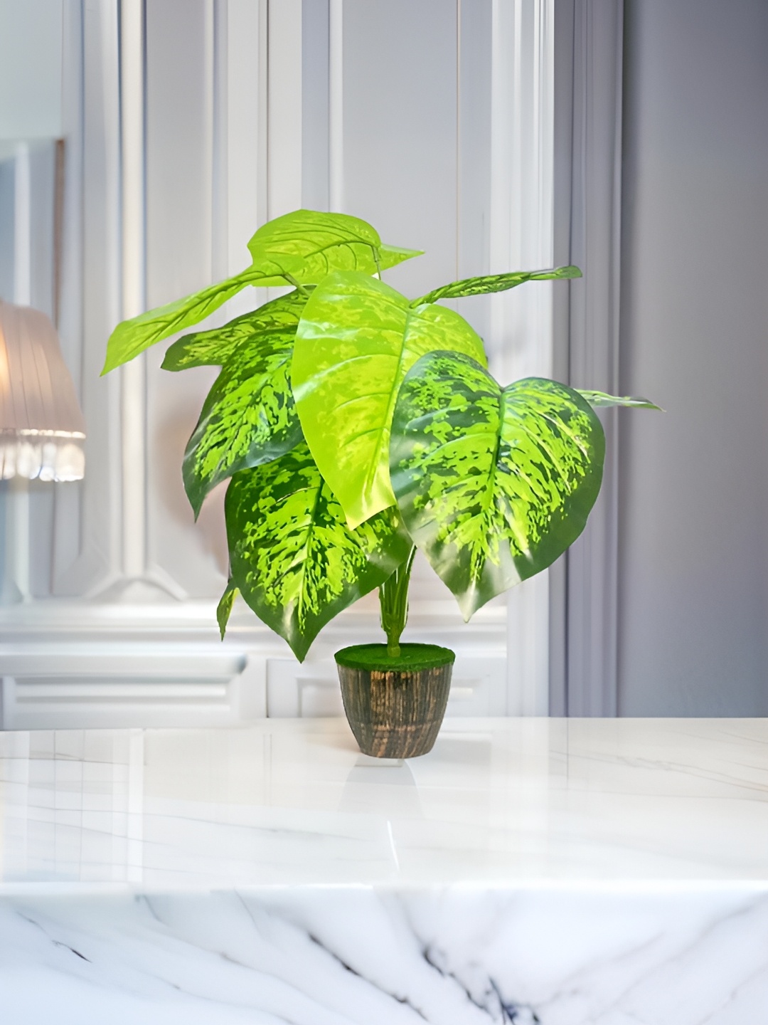 

Akaar Green Money Artificial Plant With Pot