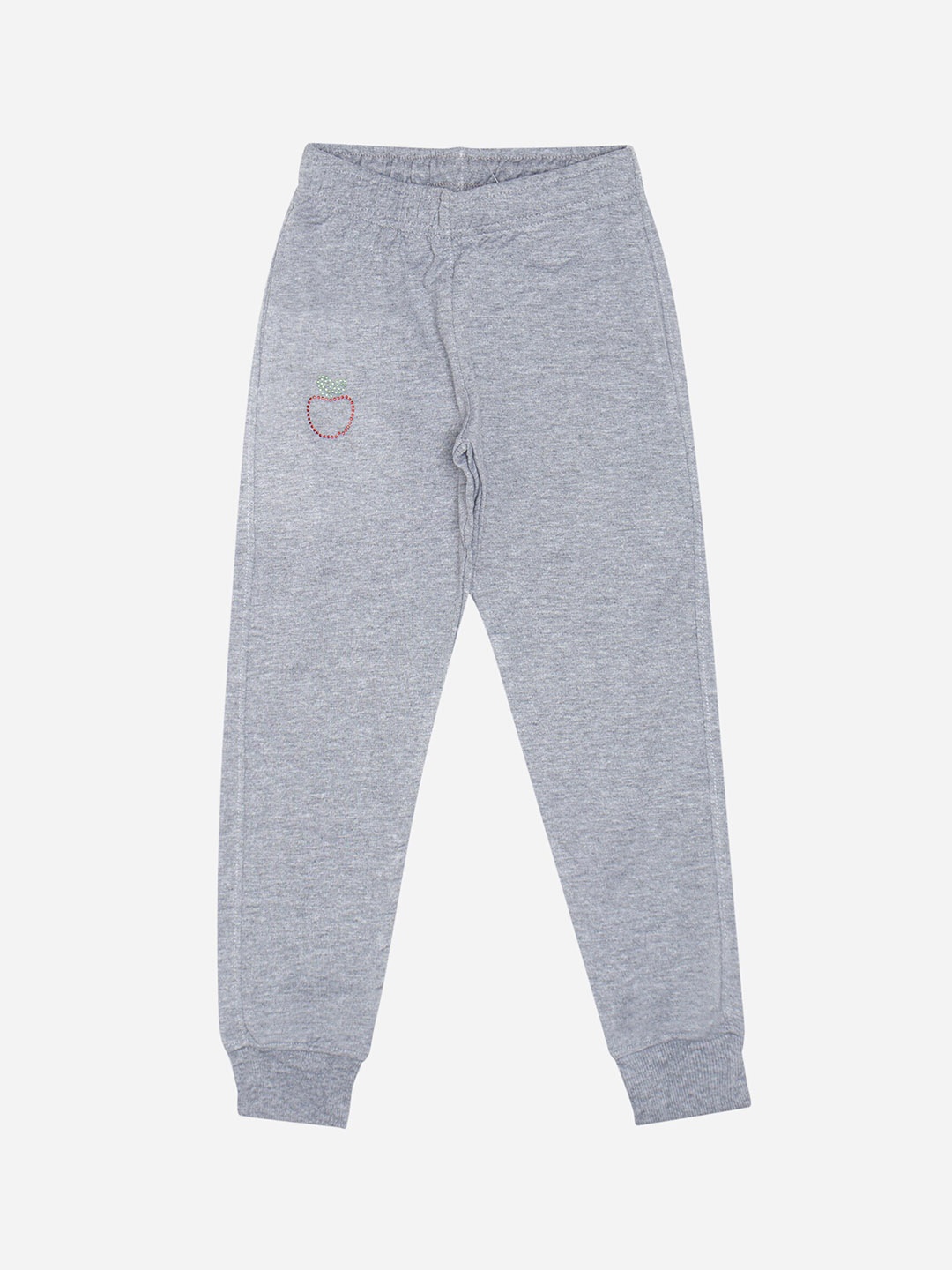 

DYCA Girls Cotton Jogger, Grey melange