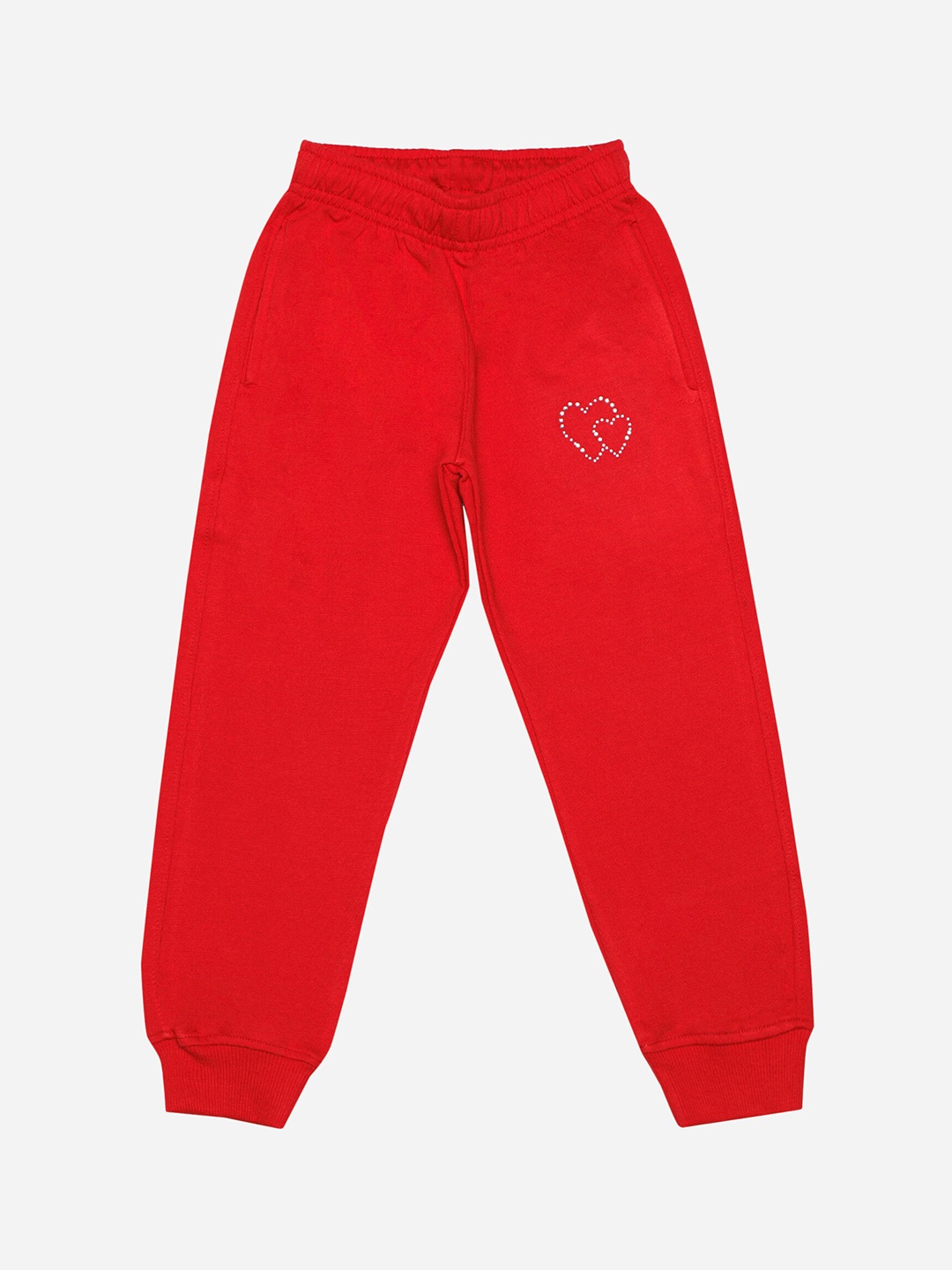 

DYCA Girls Cotton Jogger, Red
