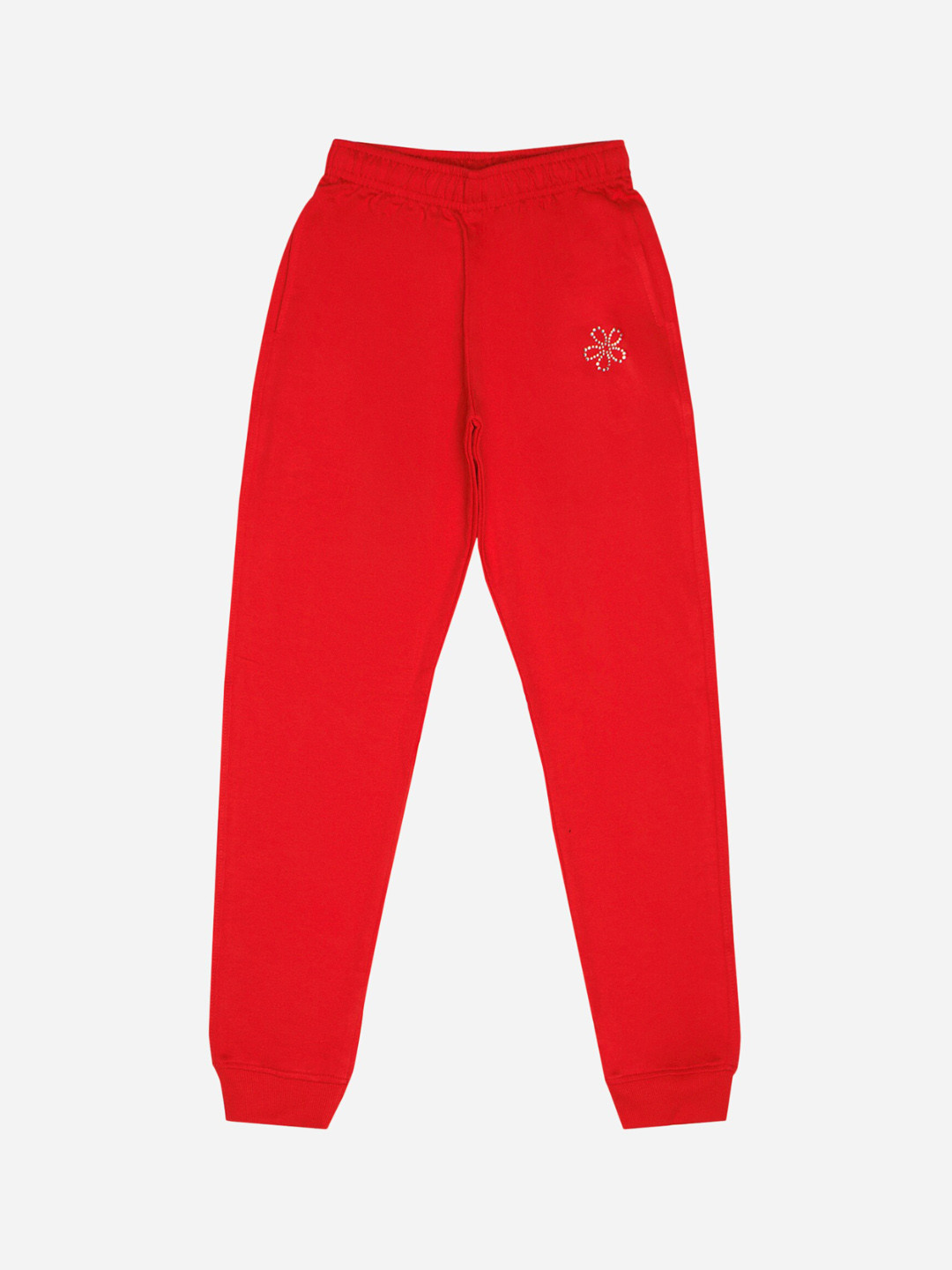 

DYCA Girls Cotton Joggers, Red