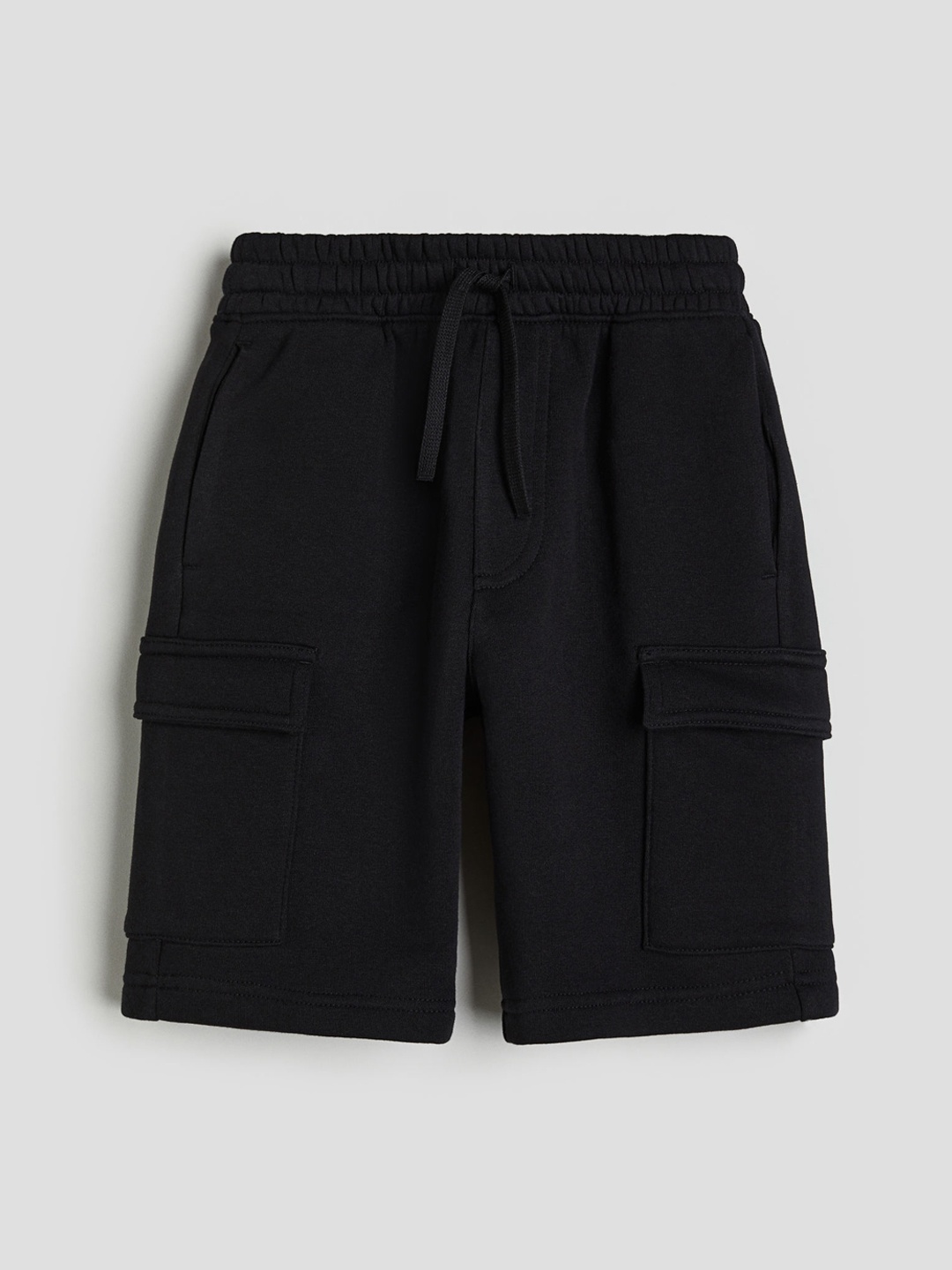 

H&M Boys Cargo Shorts, Black