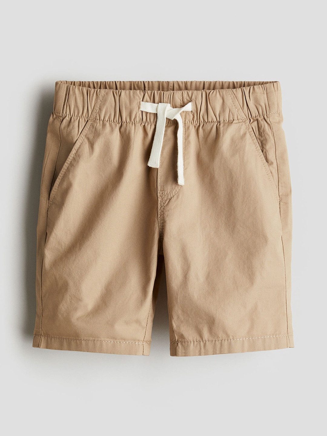 

H&M Boys Cotton Shorts, Beige
