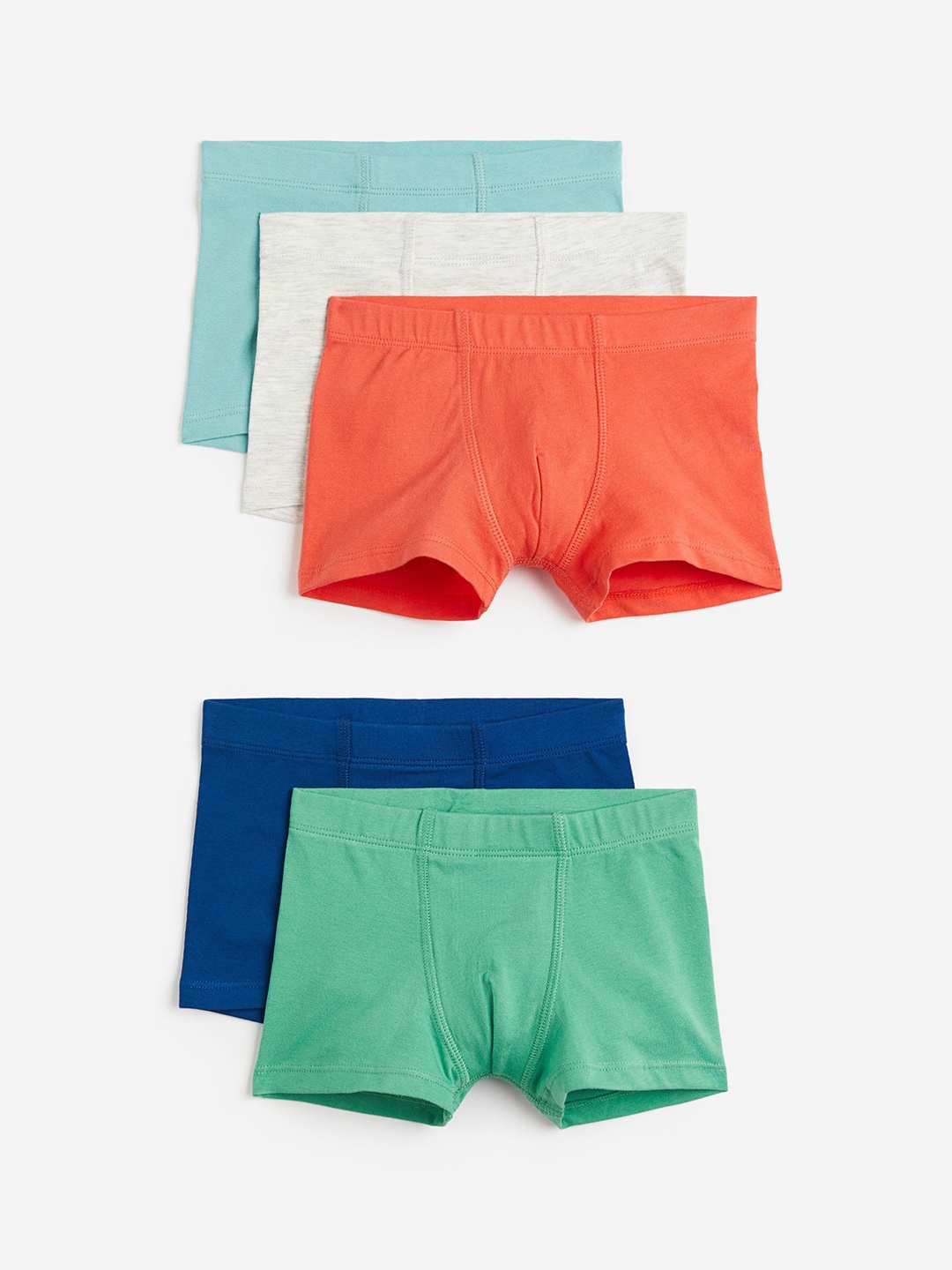 

H&M Boys 5-Pack Boxer Shorts, Blue