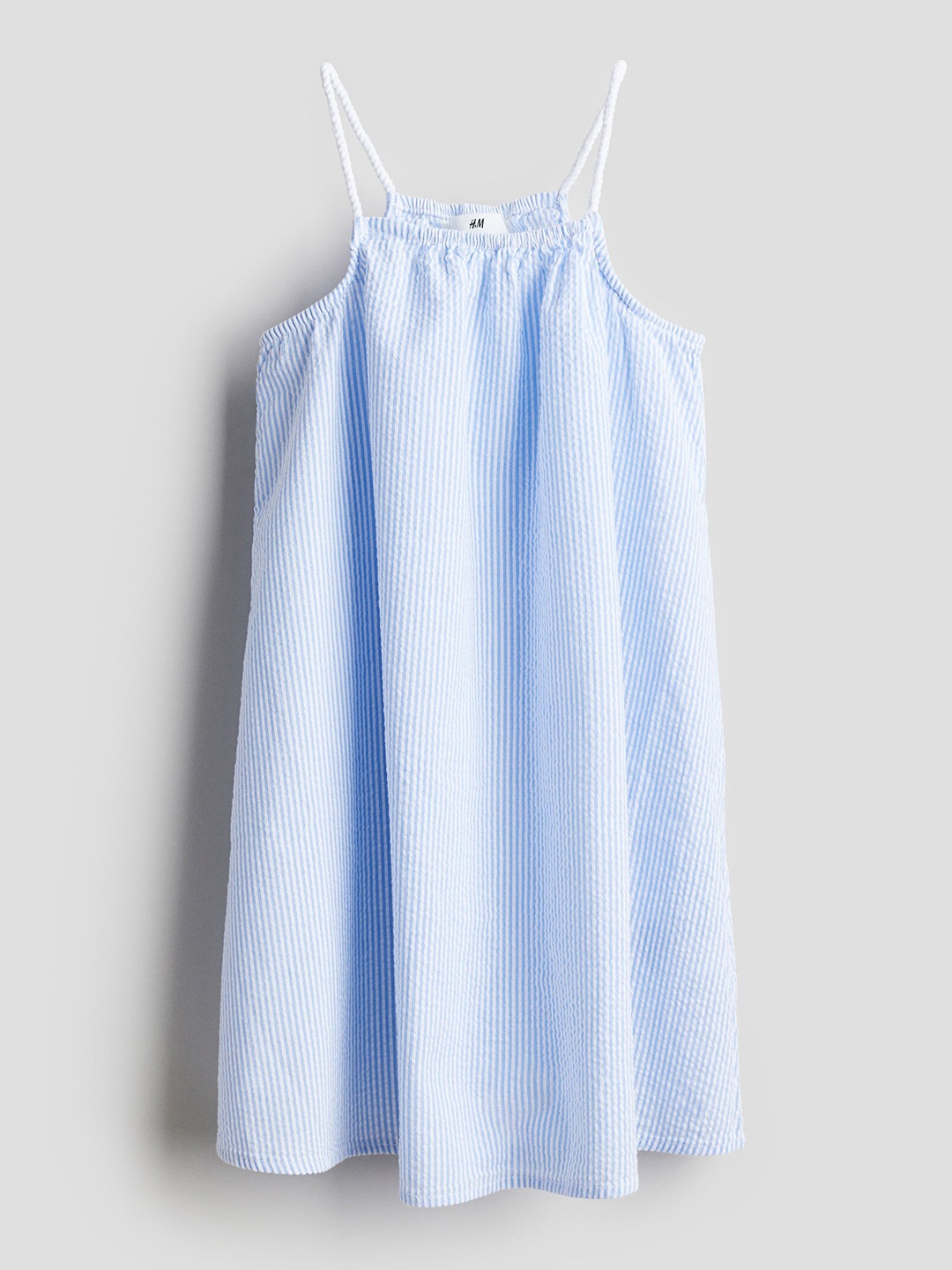 

H&M Girls Cotton Dress, Blue