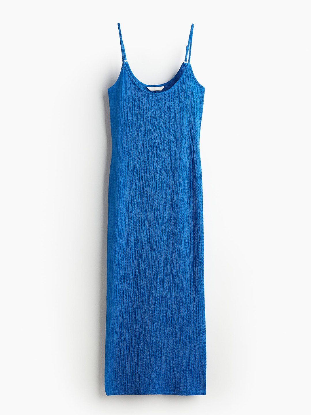 

H&M Women Crinkled Jersey Dress, Blue