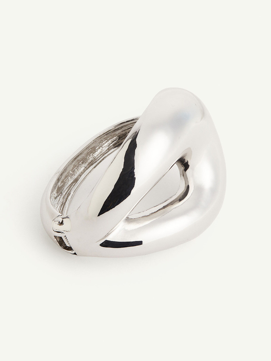 

H&M Chunky Bangle, Silver