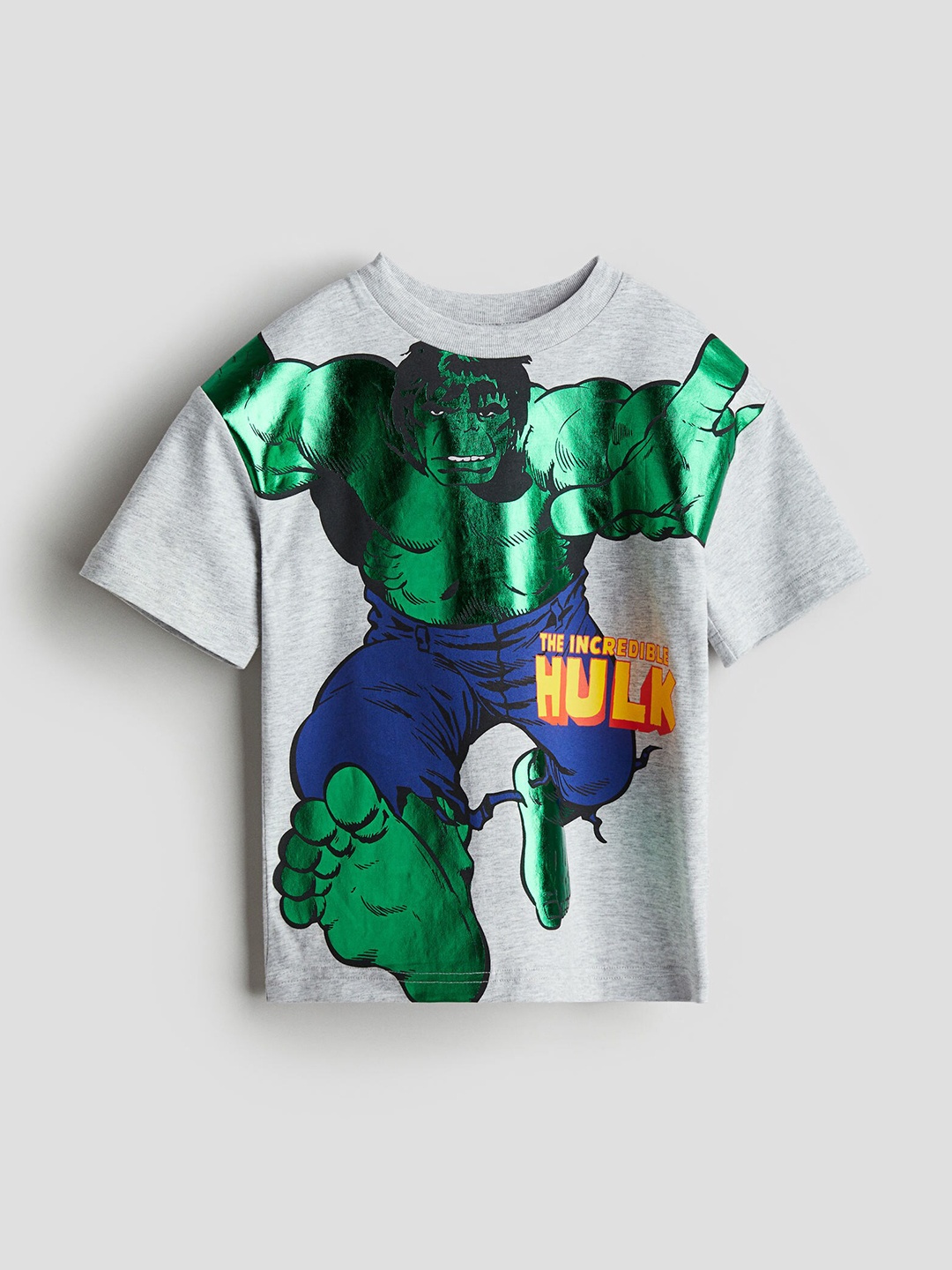 

H&M Boys Printed T-Shirt, Grey