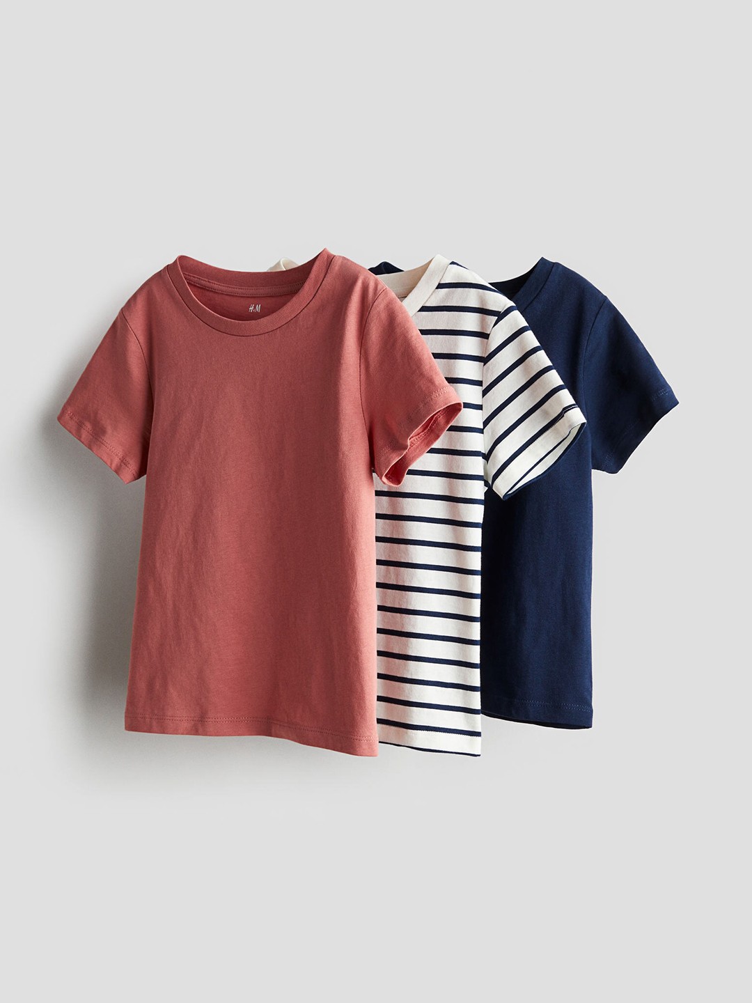 

H&M Boys Pack Of 3 T-Shirt, Red