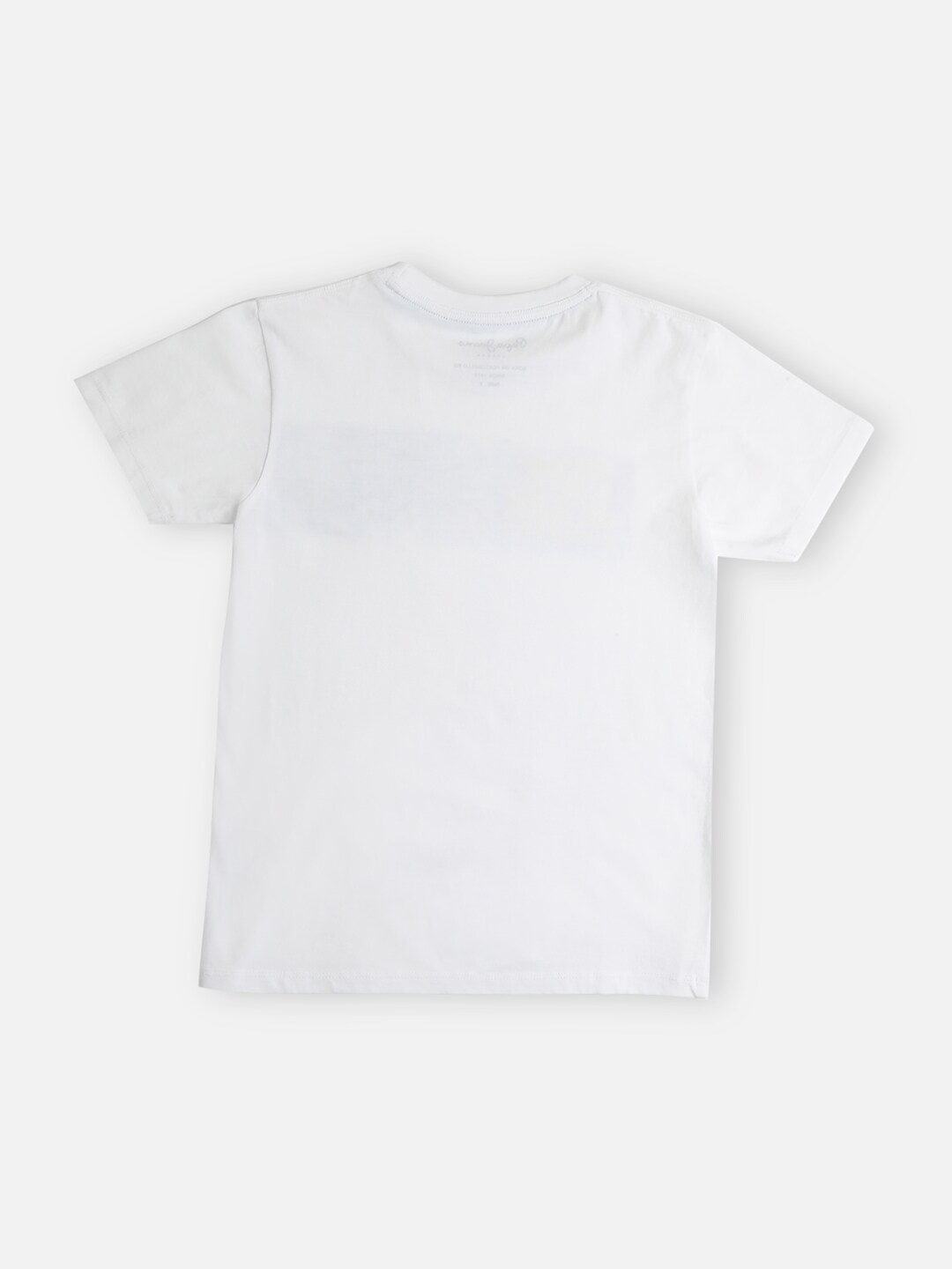 

Pepe Jeans Boys Typography Printed Round Neck Pure Cotton T-shirt, White