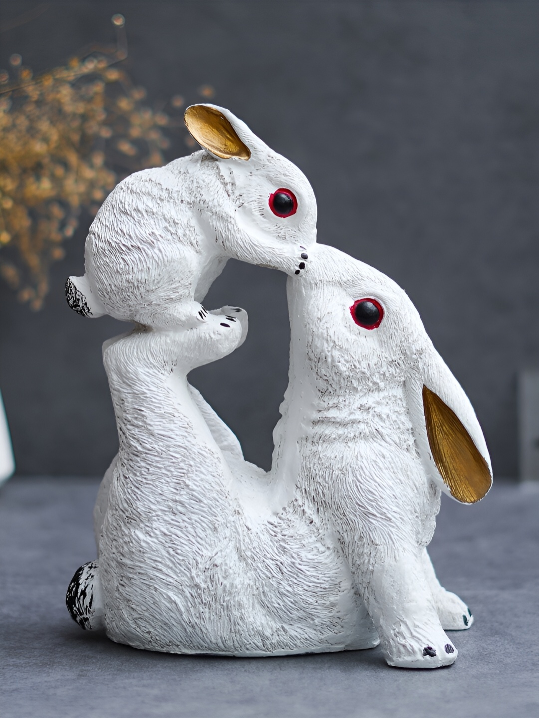 

eCraftIndia White Medium Figurine Showpiece