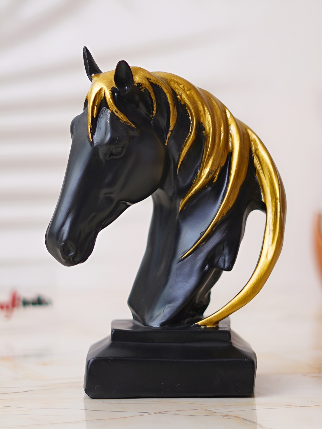 

eCraftIndia Black Small Figurine Showpiece