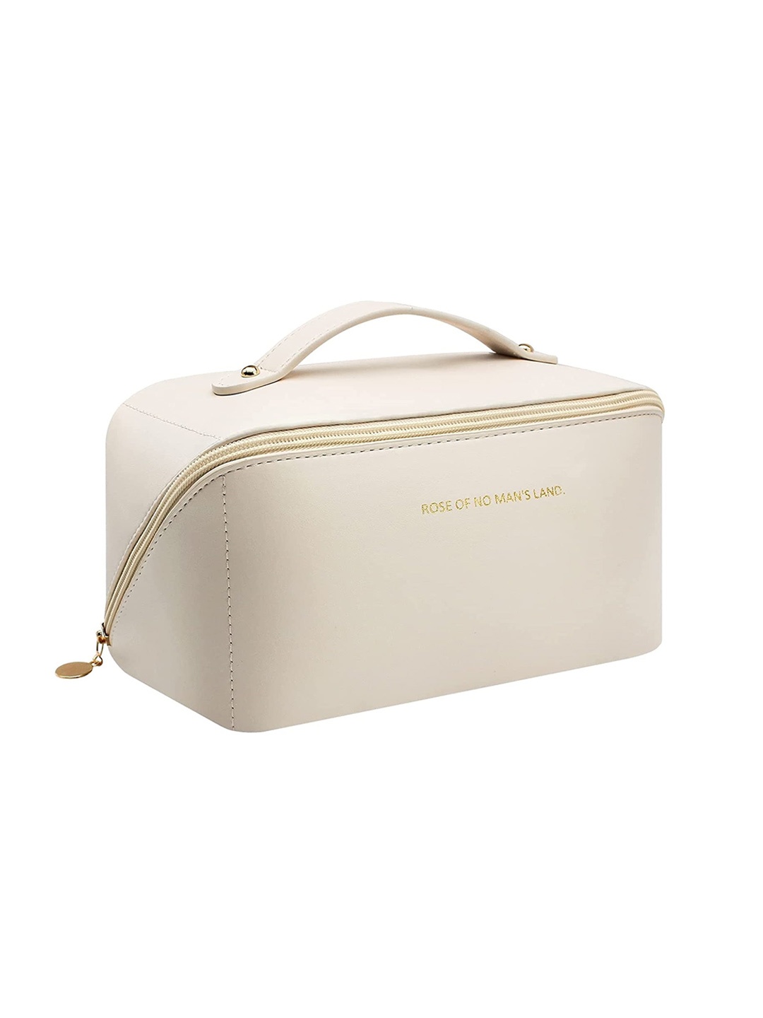 

Awestuffs Printed Cosmetic Pouch Travel Accessory, White