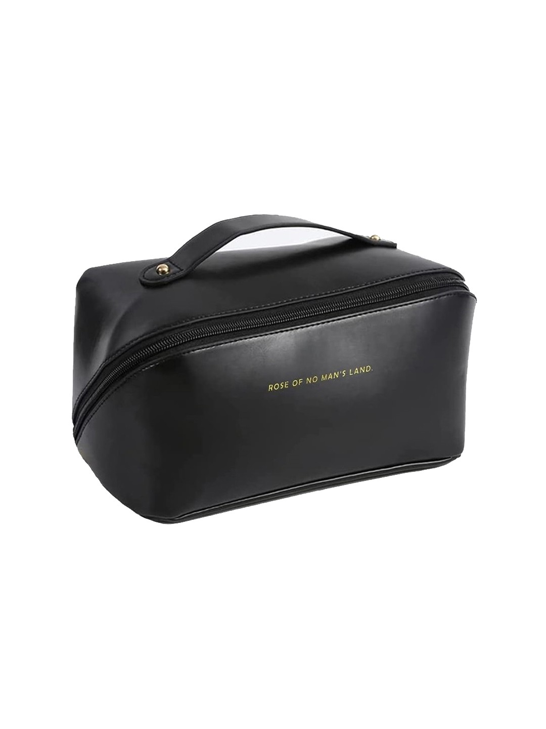 

Awestuffs Printed Cosmetic Pouch Travel Accessory, Black