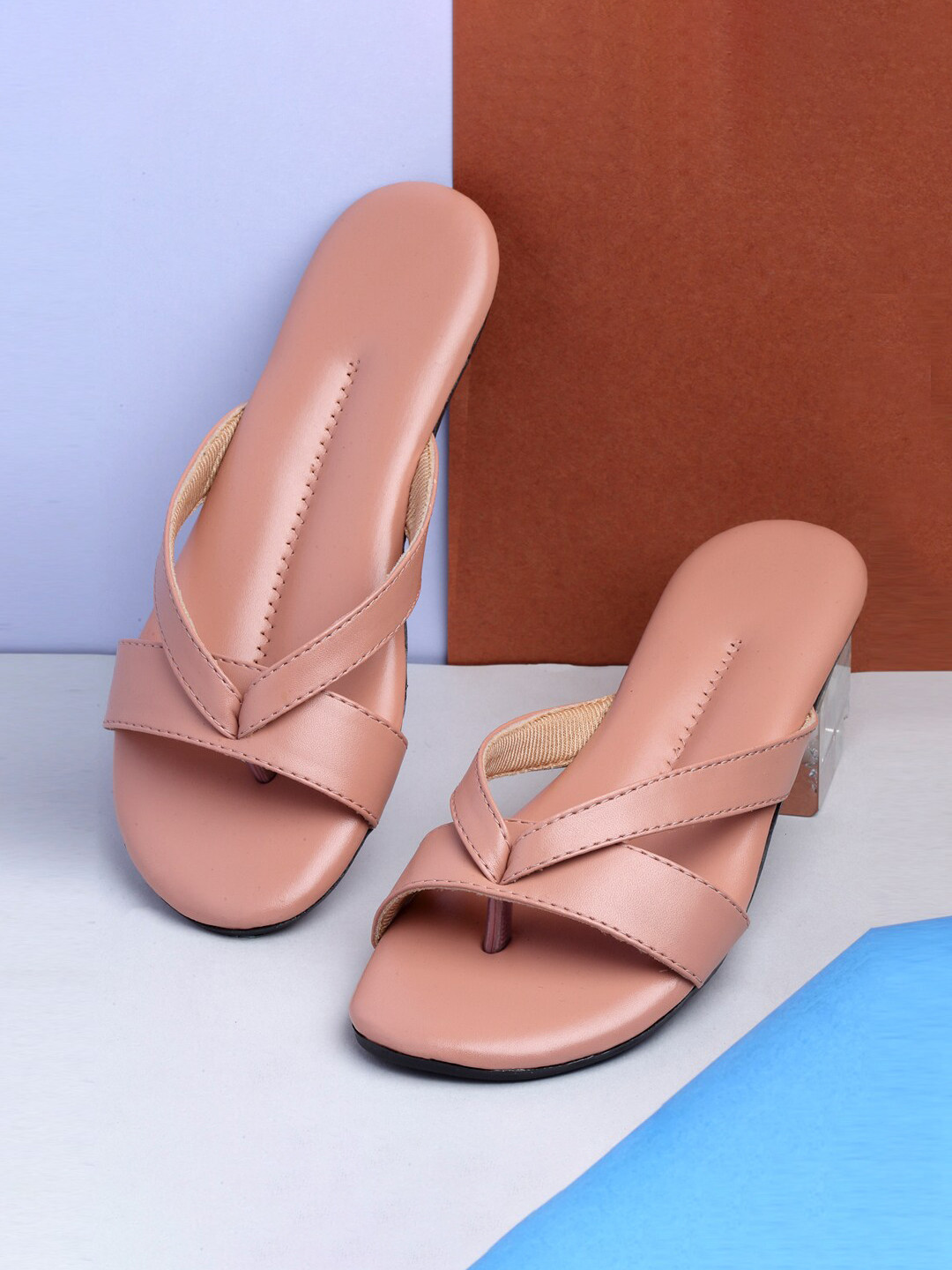 

DEAS One Toe Flats, Peach