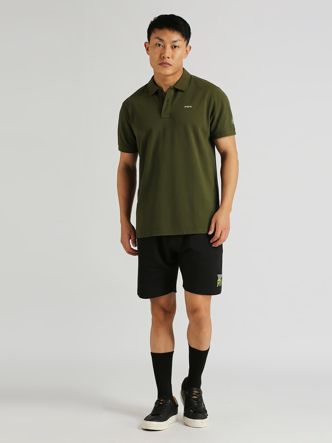 

Pepe Jeans Polo Collar Stretch Cotton T-shirt, Green