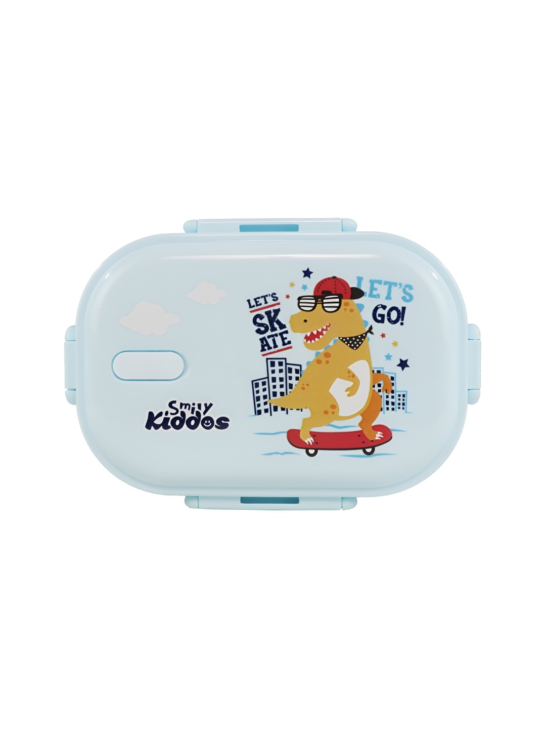 

Smily Kiddos Blue & Yellow Printed Dishwasher Safe Lunch Box