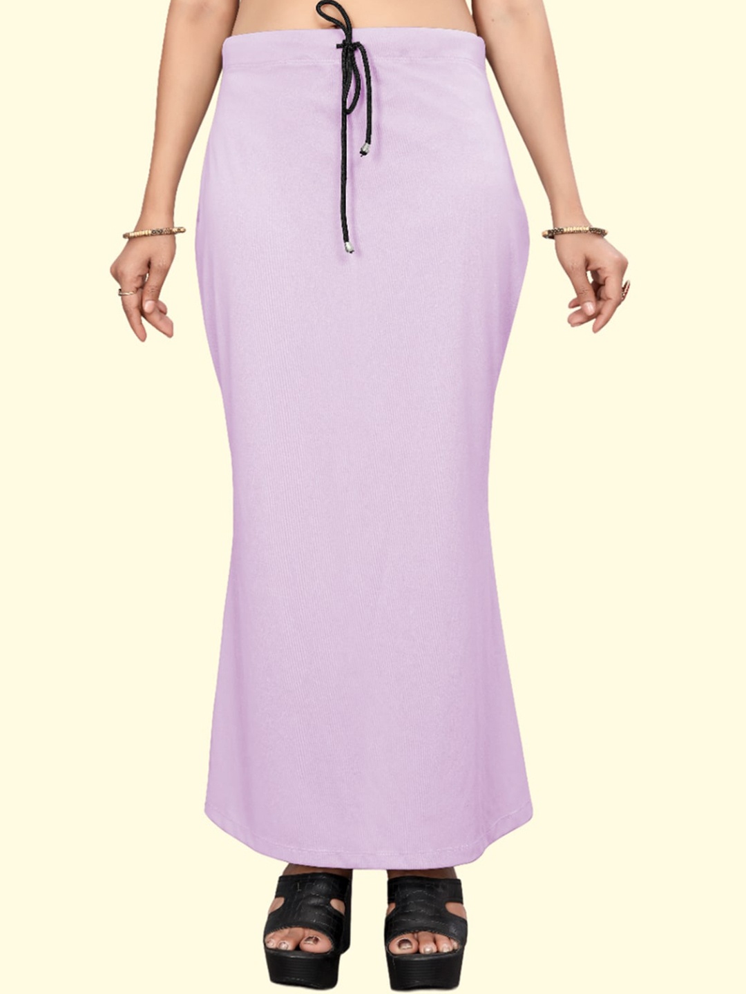 

Leeza Store Skin-Friendly Stretchable Saree Shapewear, Lavender
