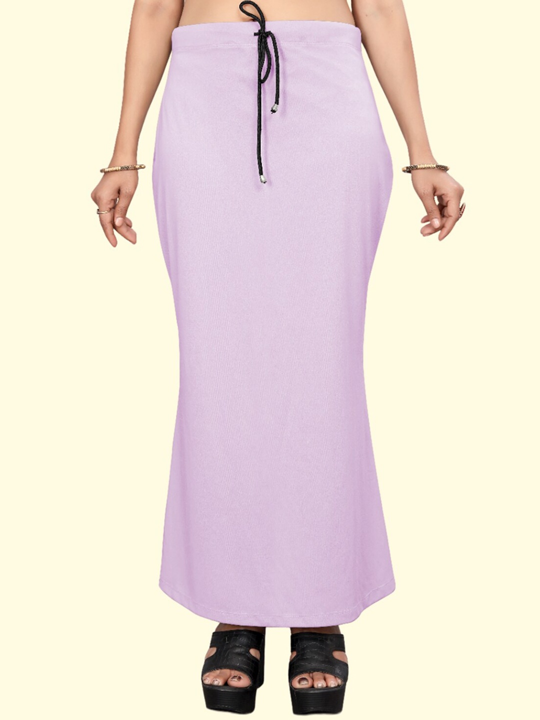 

Leeza Store Skin-Friendly Stretchable Saree Shapewear, Lavender