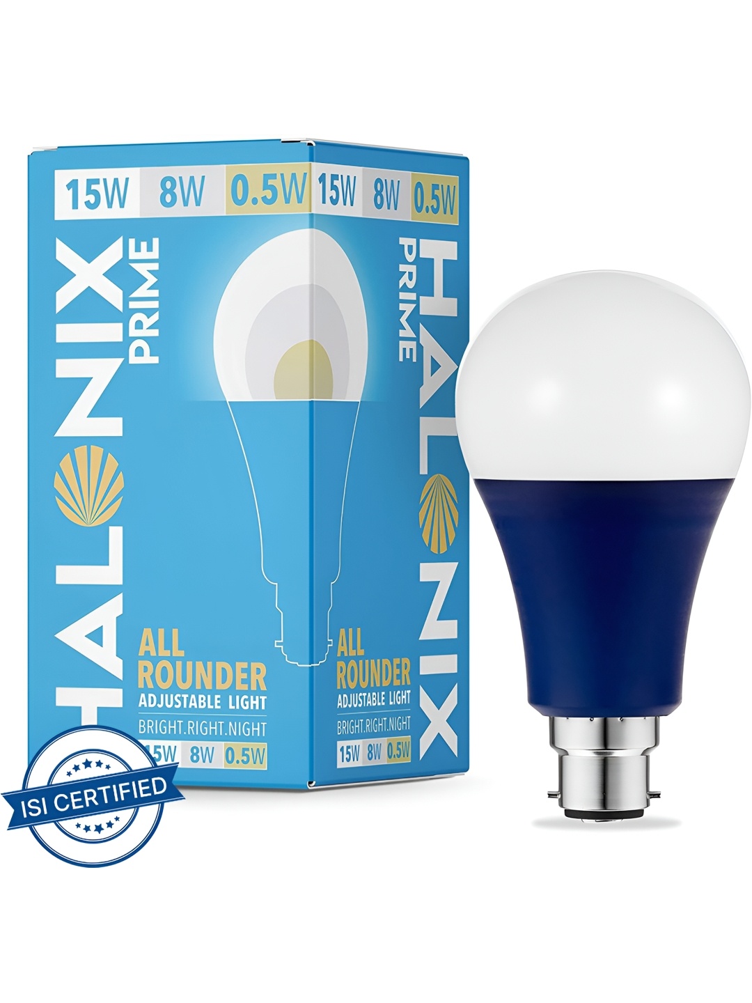 

Halonix White Contemporary Bell Shaped Wall Lamp