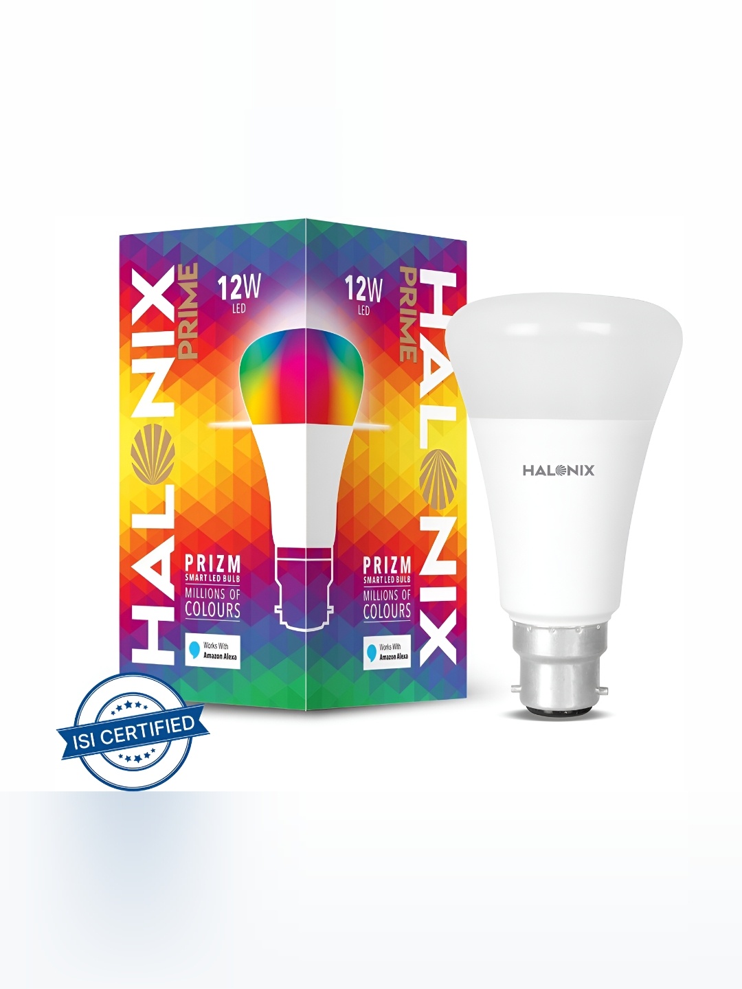 

Halonix White Contemporary Bell Shaped Wall Lamp