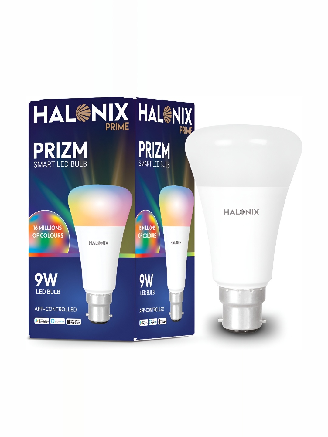 

Halonix White Contemporary Bell Shaped Wall Lamp