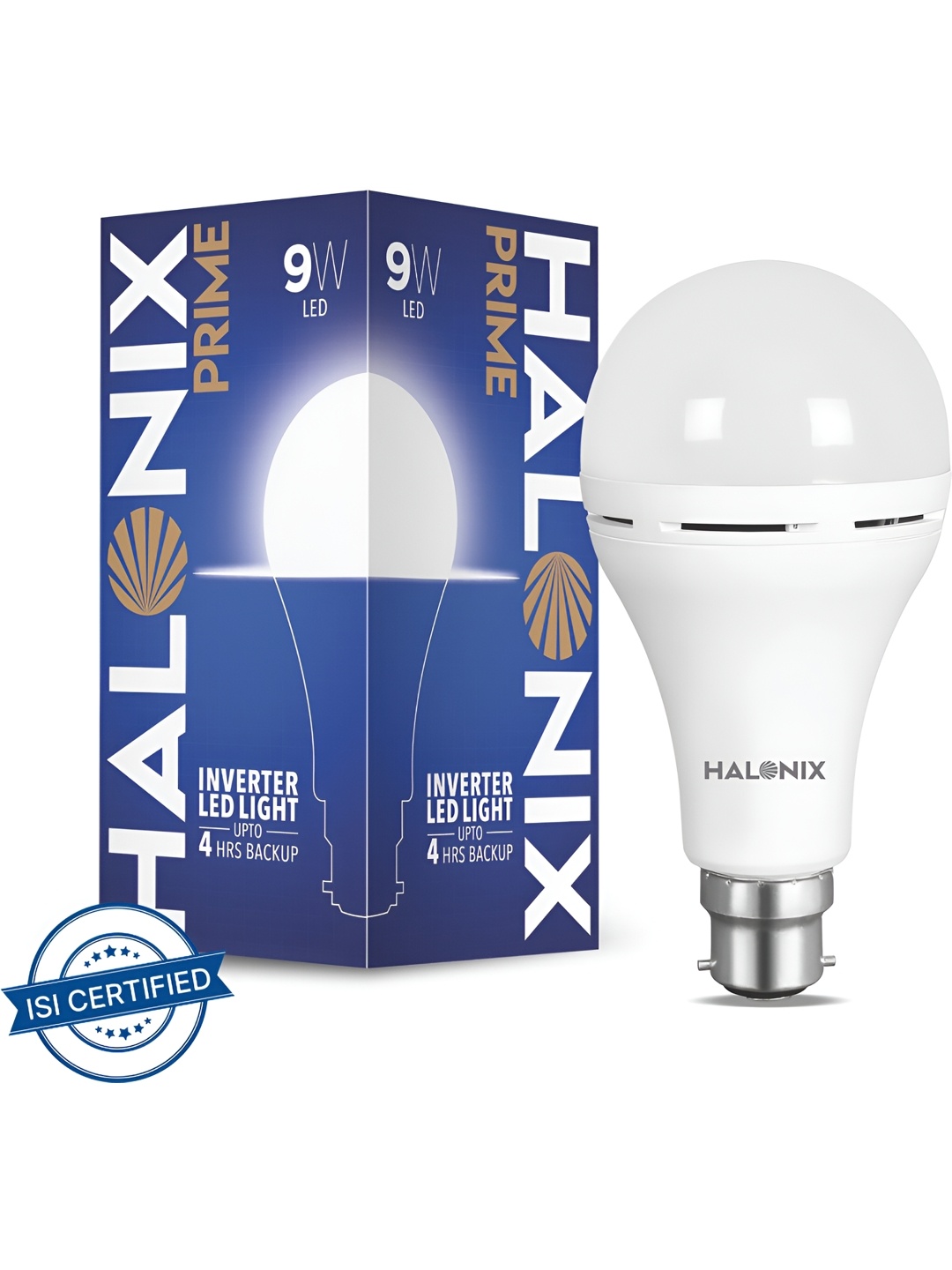 

Halonix White Contemporary Bell Shaped Wall Lamp