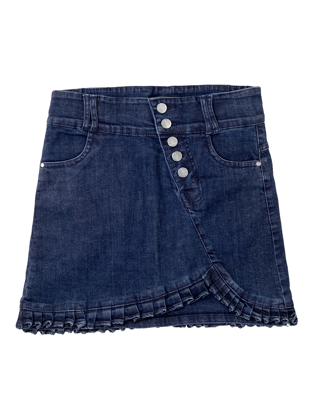 

AMPED Girls A-Line Mini Skirt, Blue