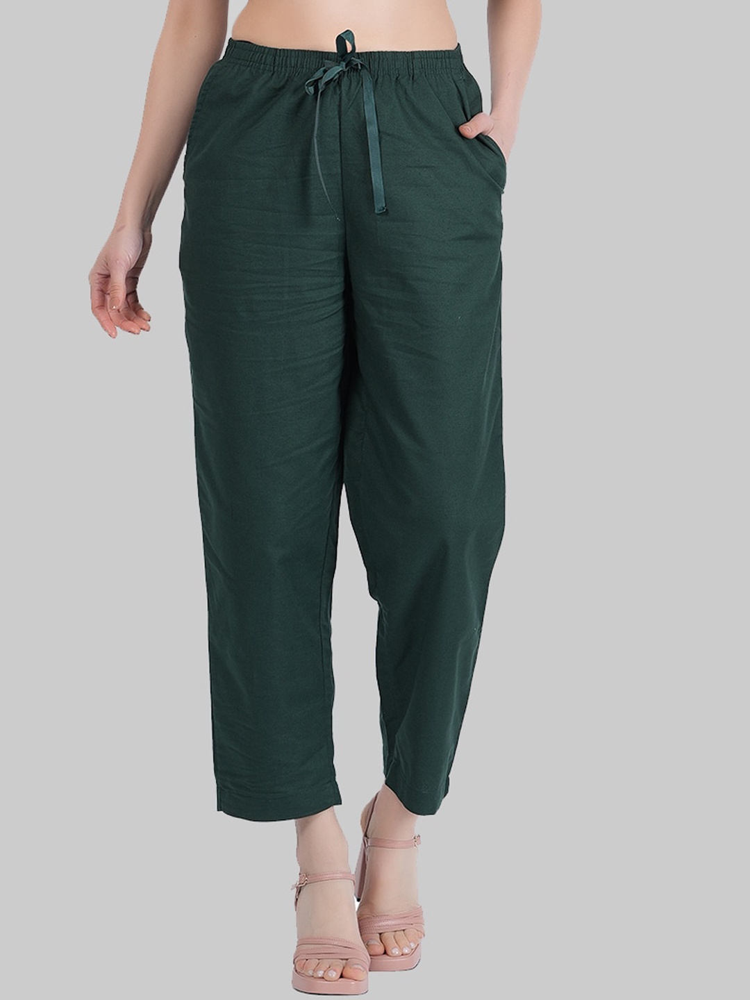 

Style Shoes Straight Leg Lounge Pants, Green