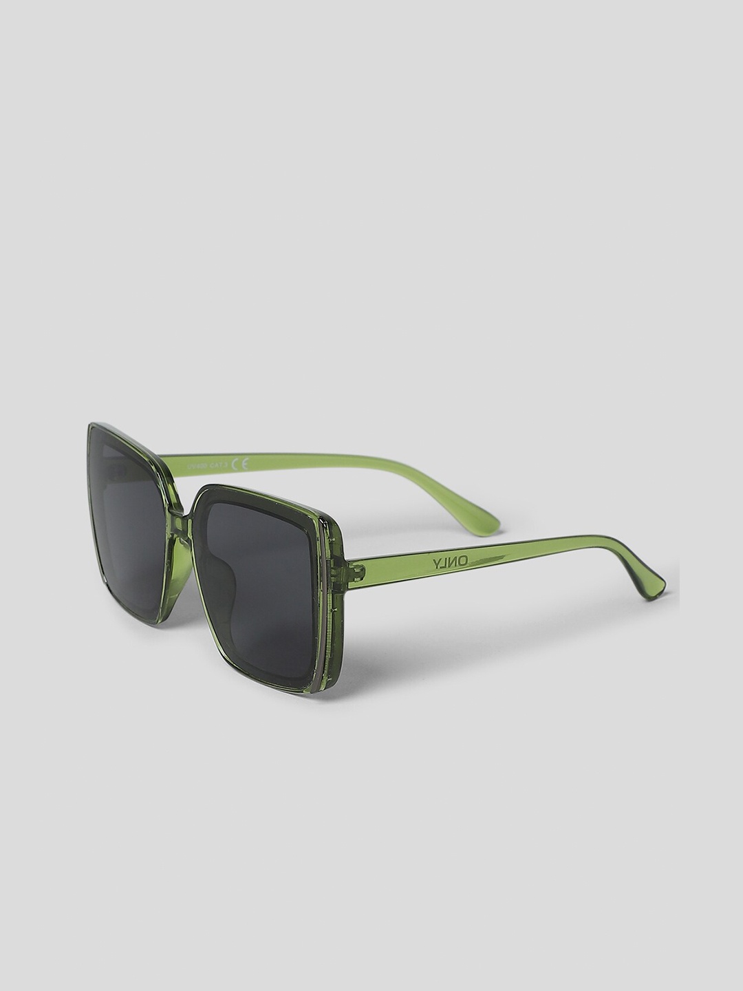 

ONLY Women ONLICON Oversized Sunglasses with UV Protected Lens 1149015001, Green