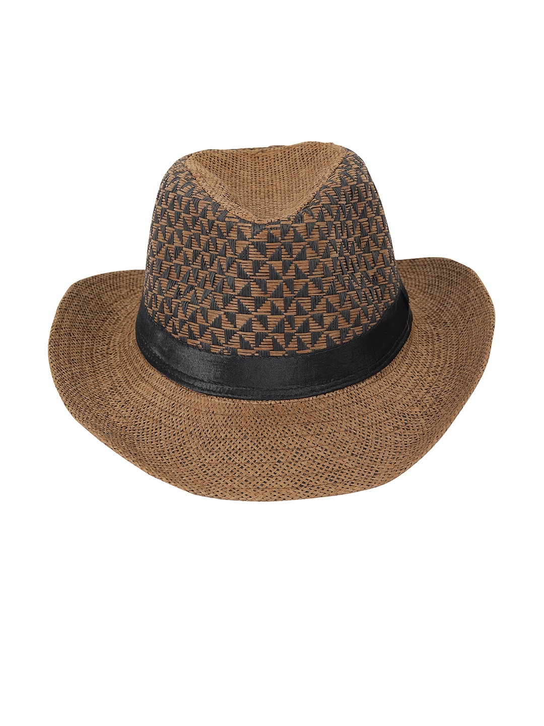 

FabSeasons Men Trilby Hat, Brown