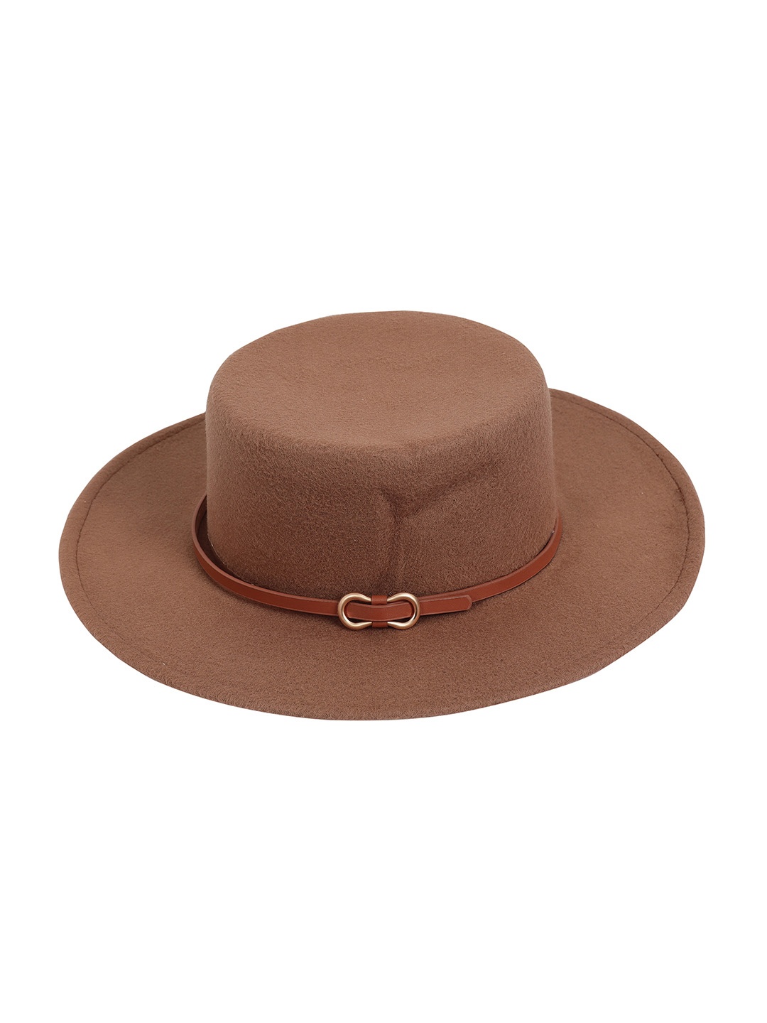 

FabSeasons Men Trilby Hat, Brown