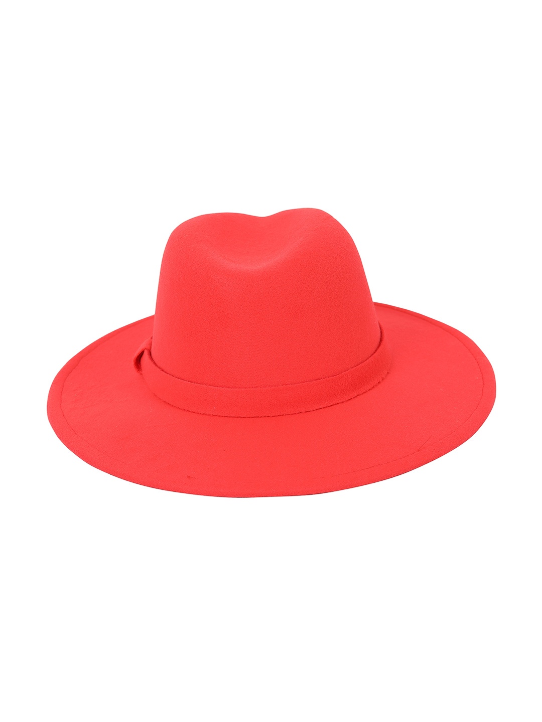 

FabSeasons Men Trilby Hat, Red