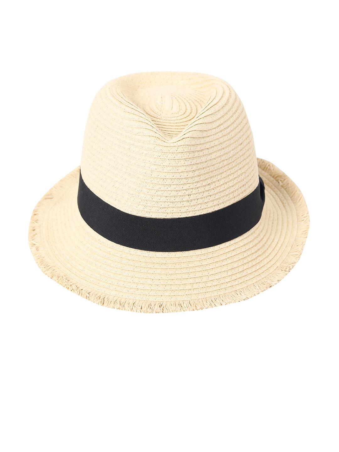 

FabSeasons Men Trilby Hat, Beige