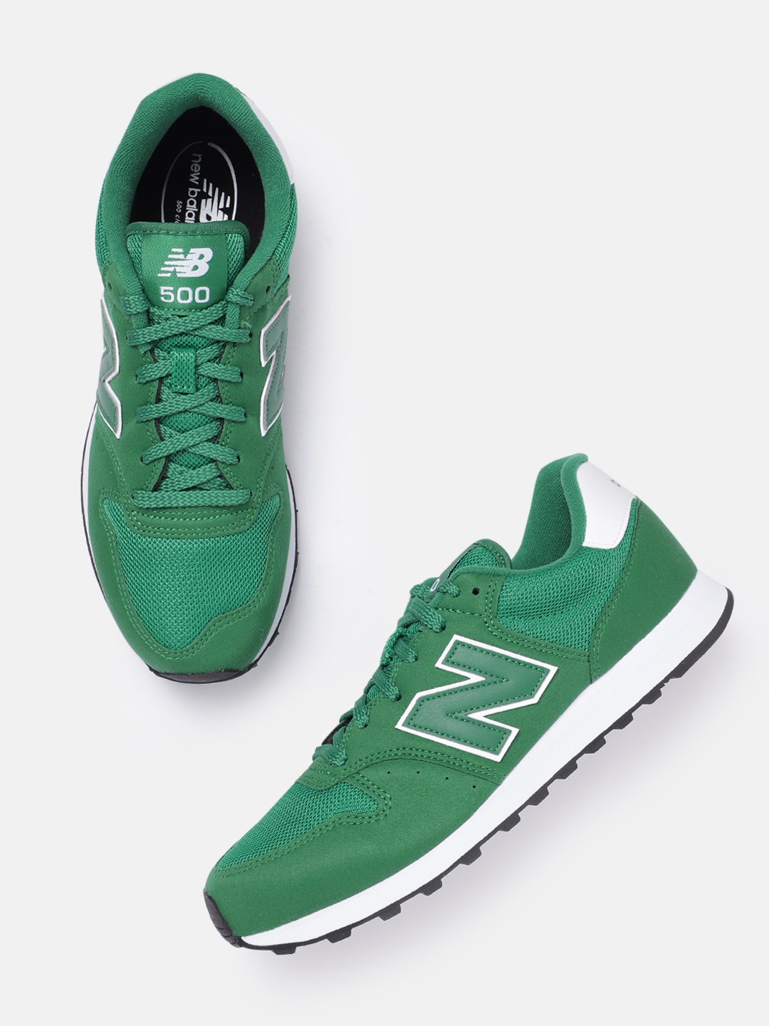 

New Balance Men 500 Woven Design Propel Running Shoes, Green