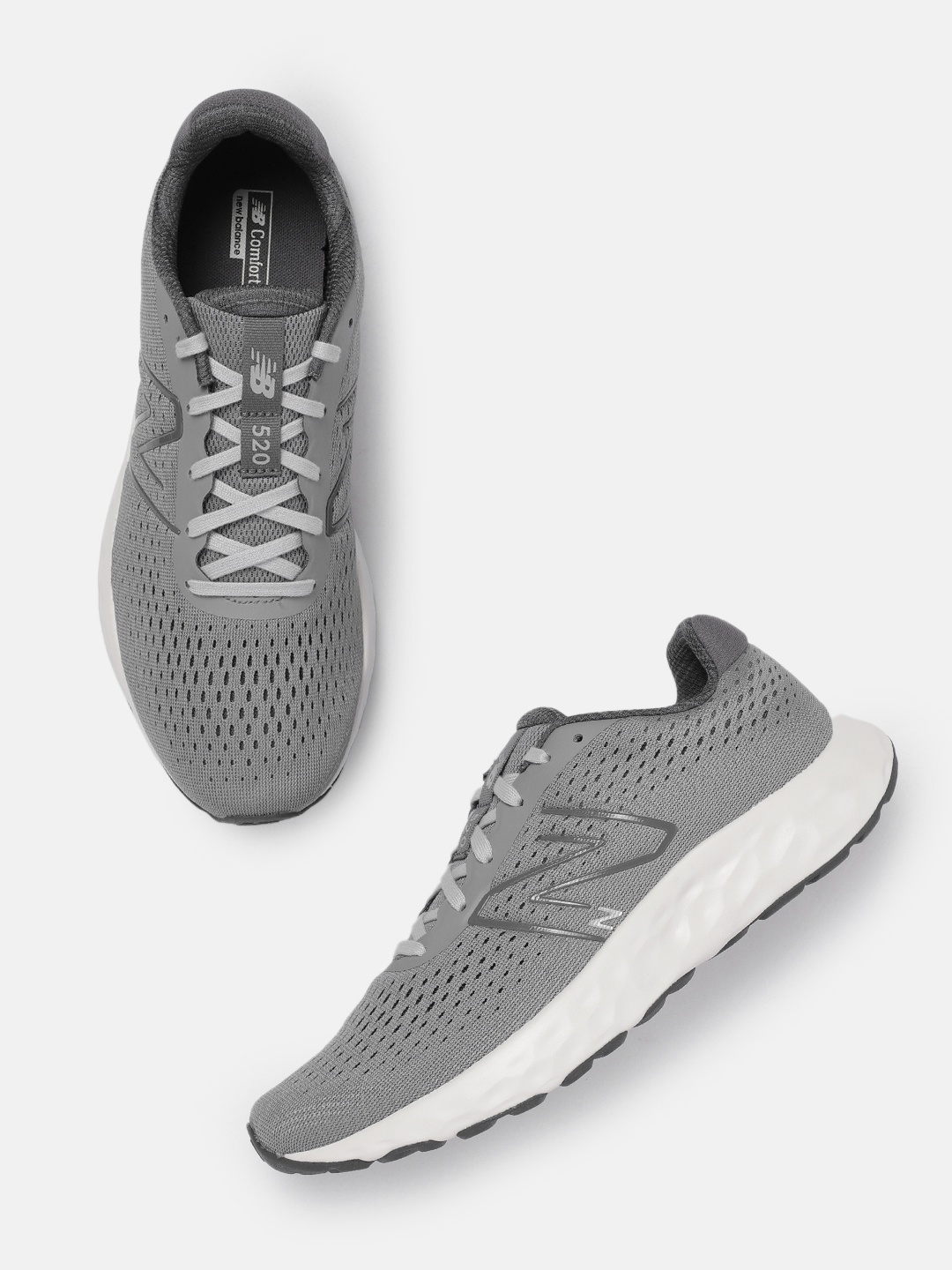 

New Balance Men Woven Design 520 Running Shoes, Grey