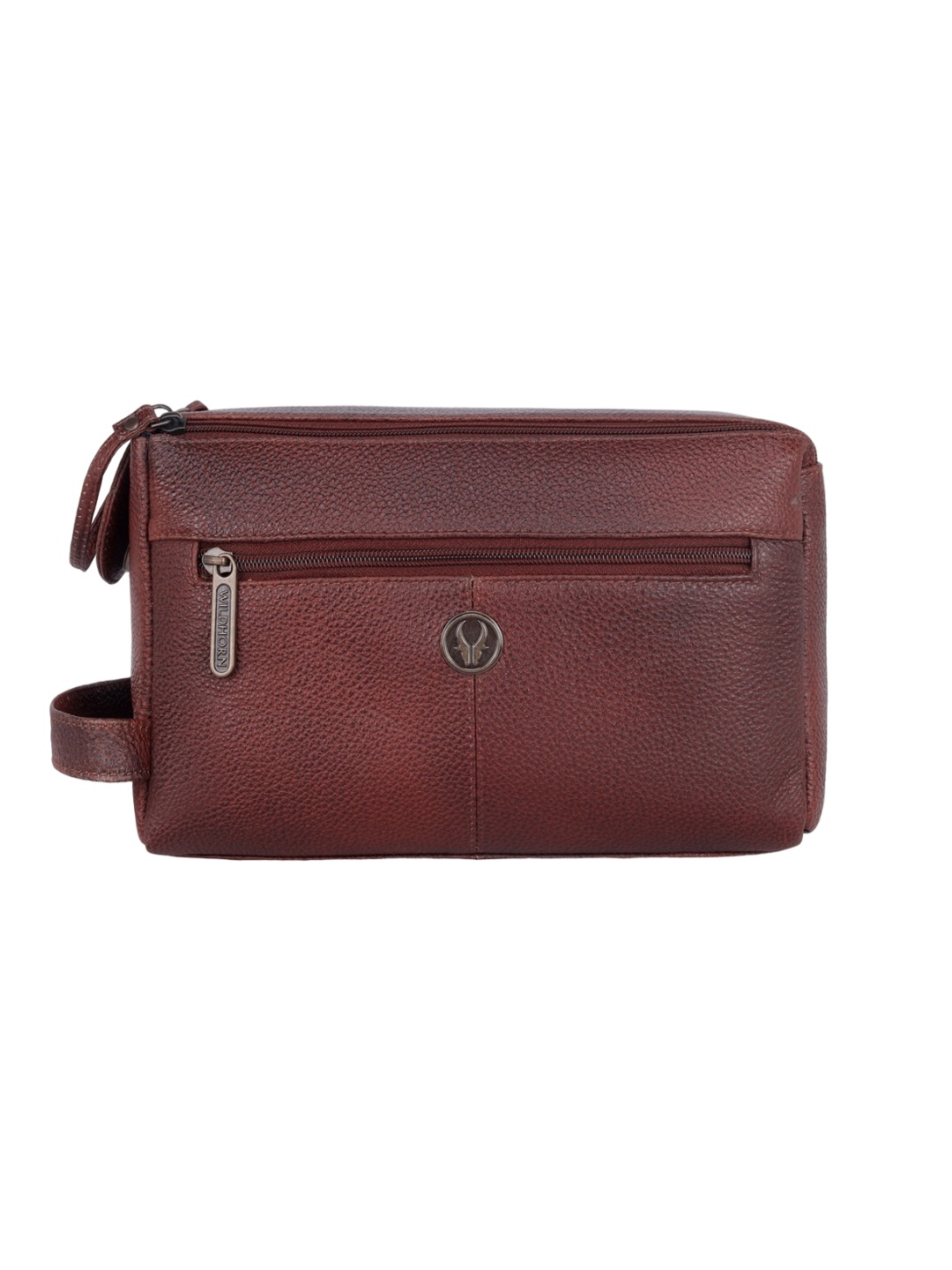 

WildHorn Leather Travel Toiletry Kit - Maroon