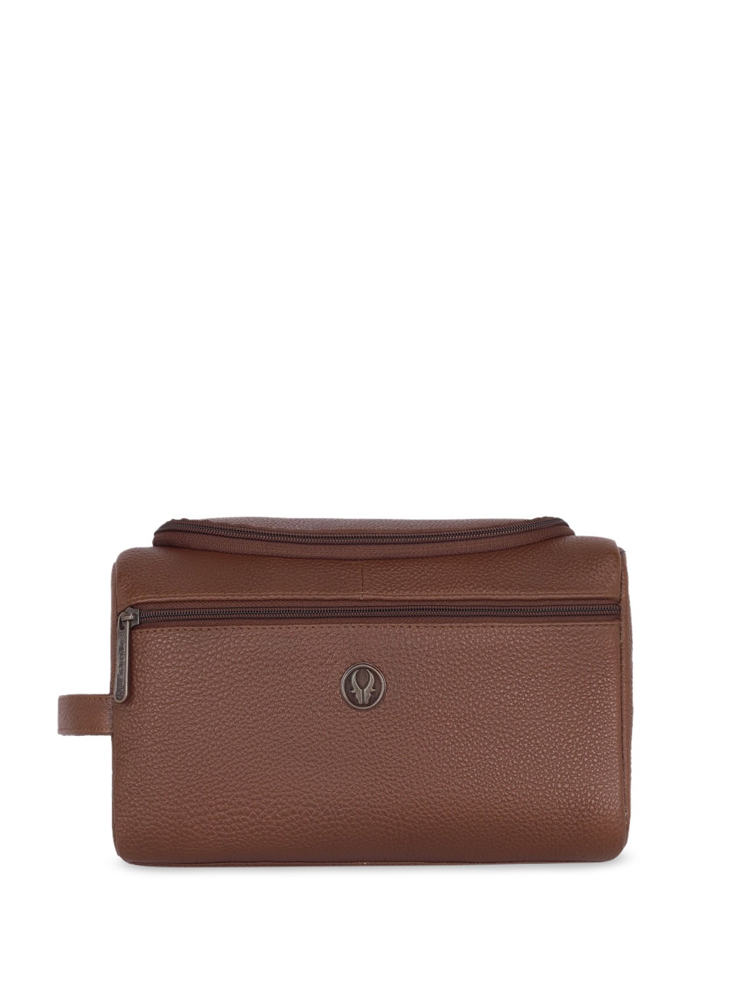 

WildHorn Leather Toiletry Travel Bag, Brown