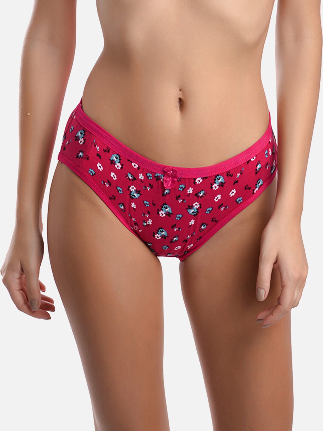 

FIMS Floral Printed Hipster Briefs, Pink