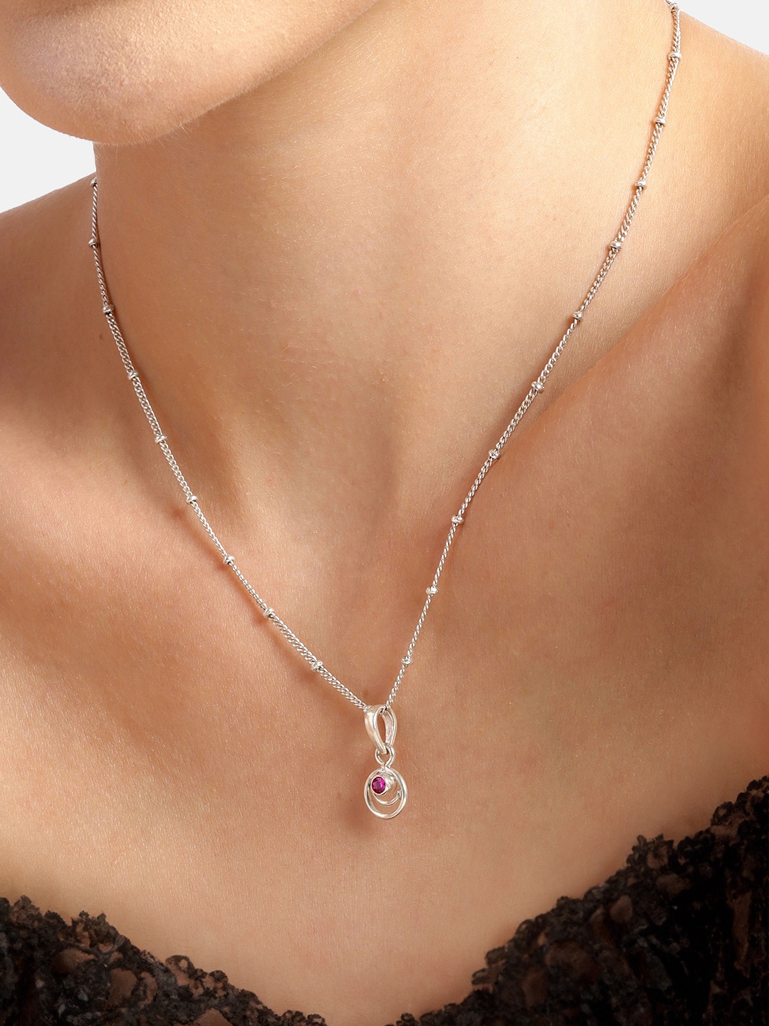 

Unniyarcha 92.5 Sterling Silver Necklace