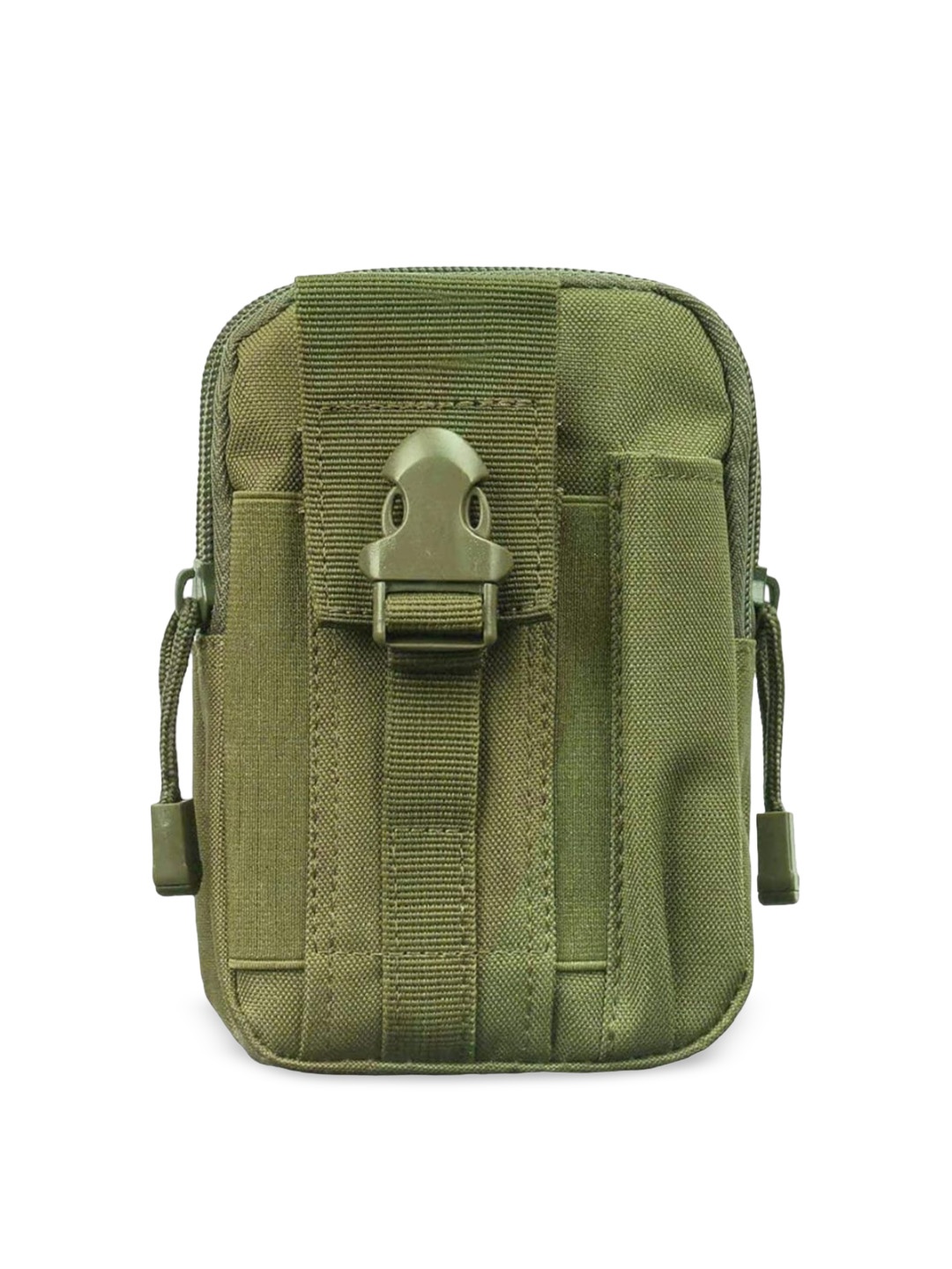 

INKMILAN Unisex Textured Waist Pouch, Green