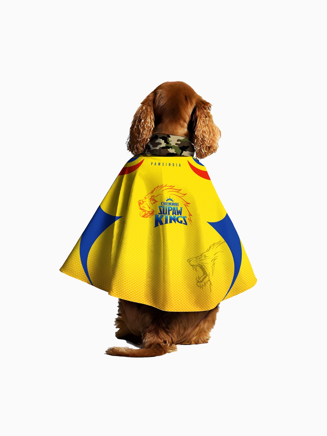 

Pawsindia IPL Cricket Team T-Shirt Cap for Dogs, Yellow