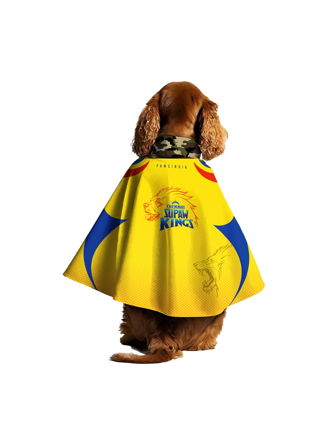 

Pawsindia IPL Cricket Team T-Shirt Cap for Dogs, Yellow