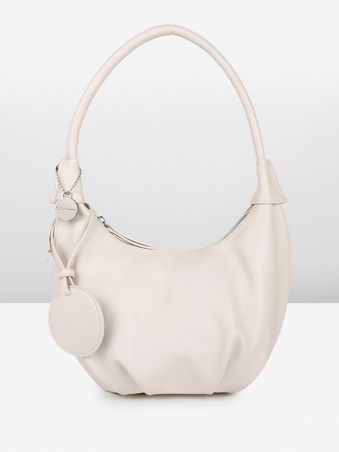 

Mast & Harbour Structured Shoulder Bag, Off white