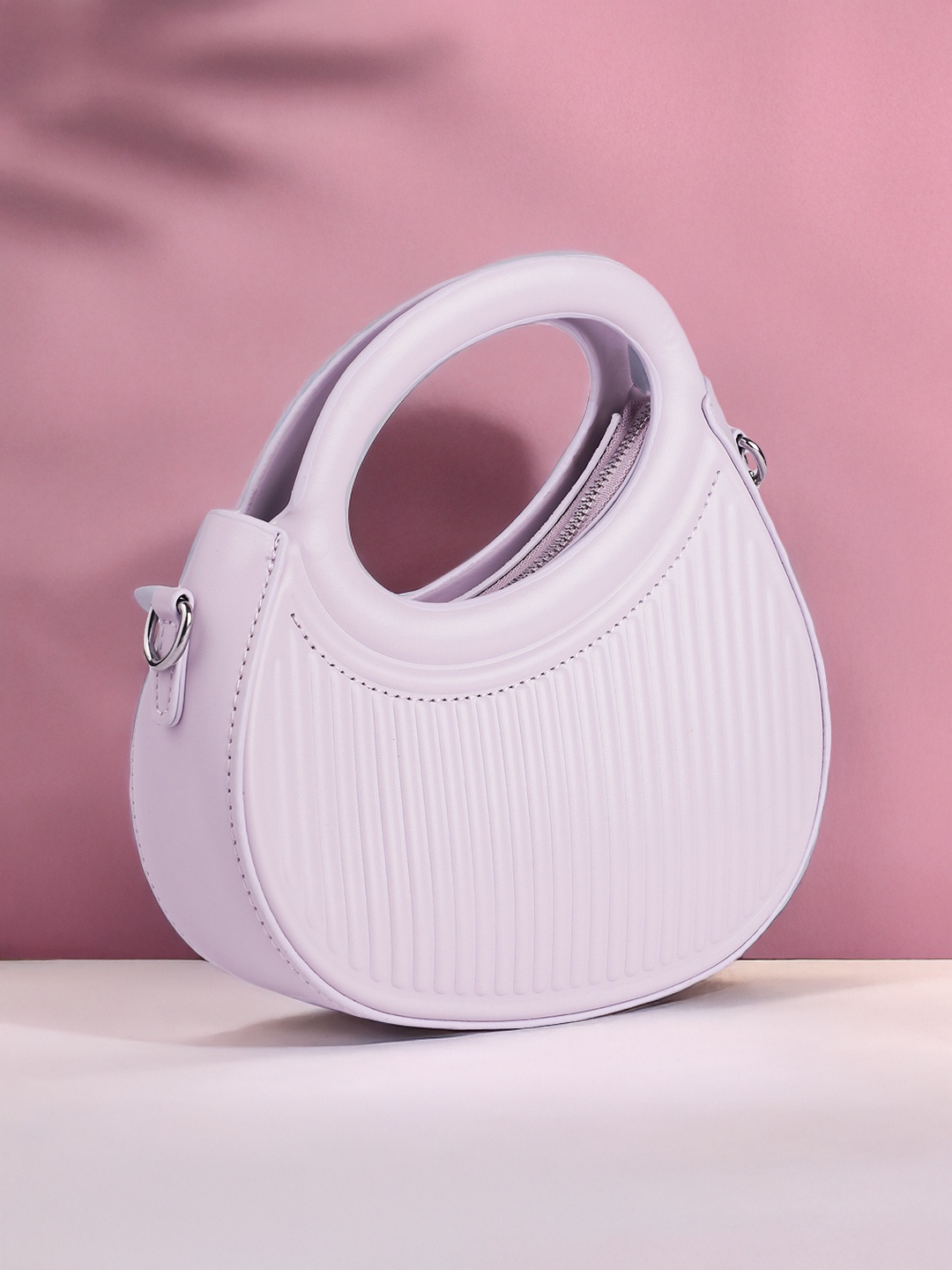 

DressBerry Structured Handheld Bag, Lavender