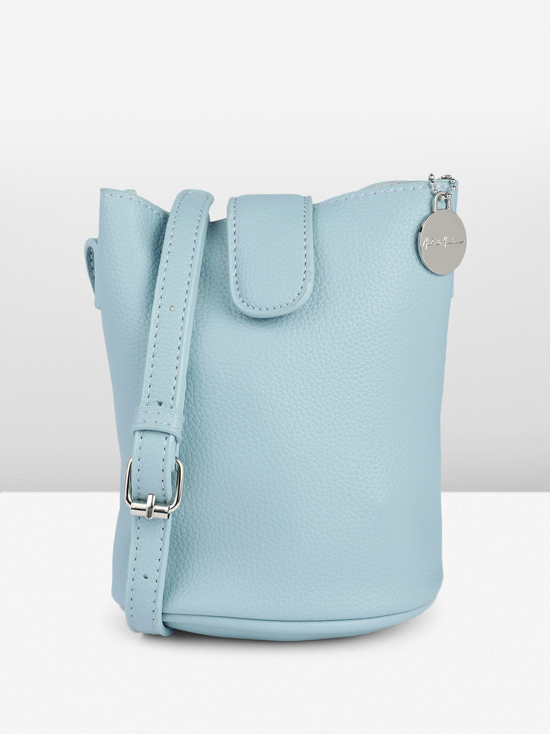 

Mast & Harbour Textured Miniature Sling Bag, Blue
