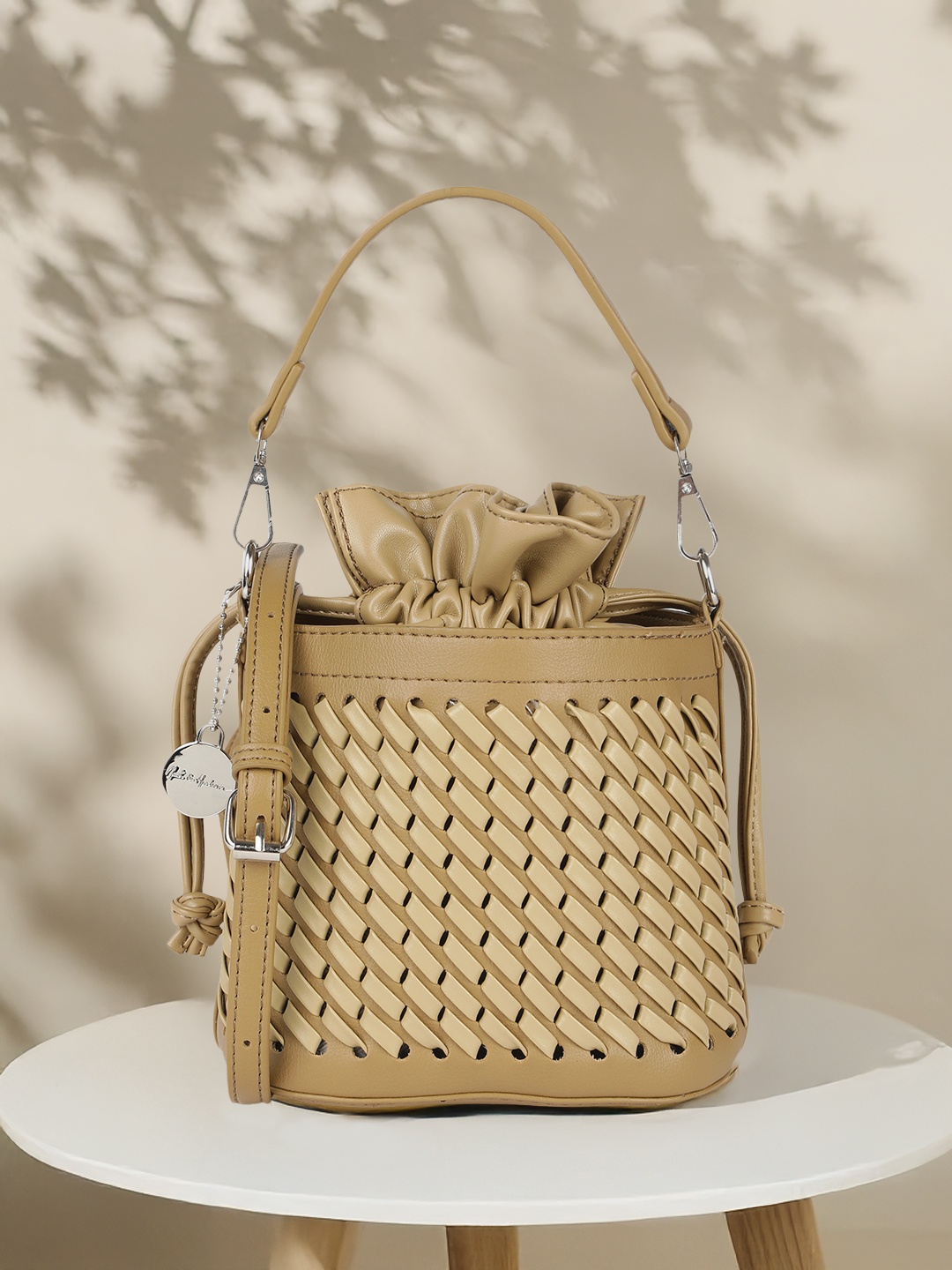 

Mast & Harbour Textured Structured Handheld Bag, Olive